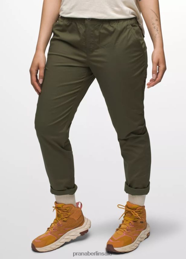 prAna Allround-Hose mit doppeltem Schirm Ladung grün Böden Frauen 86B4N6441