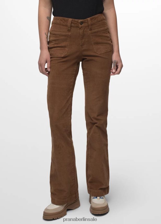 prAna Ashland Cordhose Sepia Böden Frauen 86B4N6534