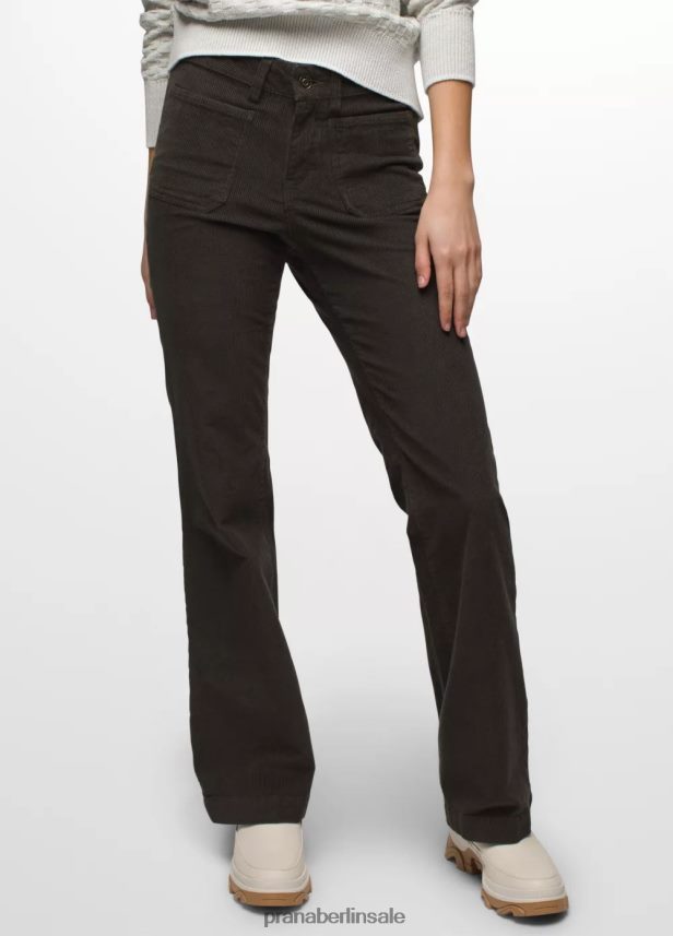 prAna Ashland Cordhose schwarze Olive Böden Frauen 86B4N6536