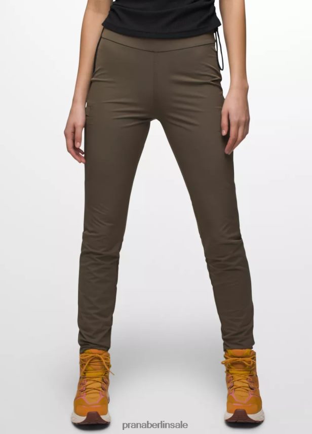 prAna Halle bei Skinny Pant Schiefergrün Böden Frauen 86B4N6333