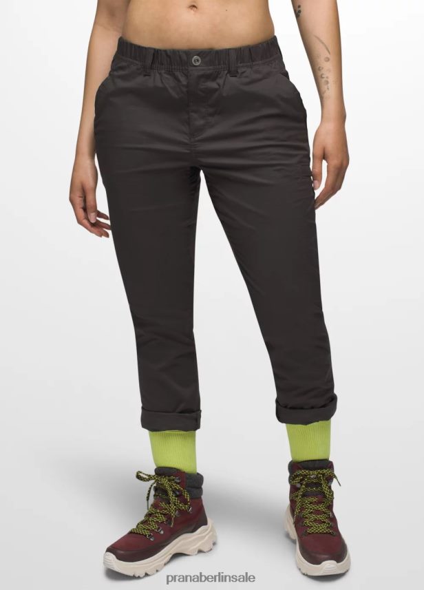 prAna Hose mit doppeltem Schirm Holzkohle Böden Frauen 86B4N6434