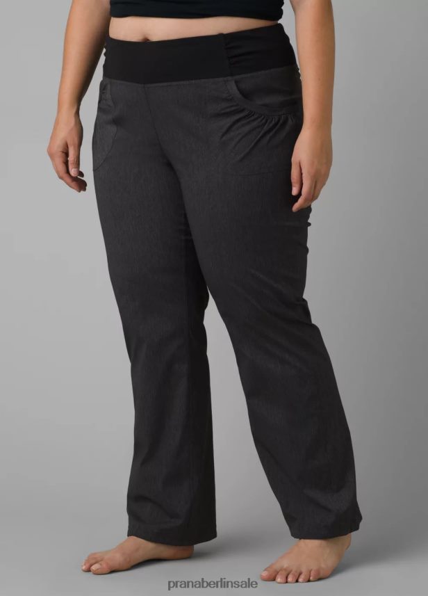 prAna Summit Pant Plus Kohleheide Böden Frauen 86B4N6511