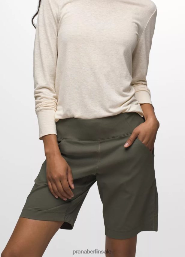 prAna Koen Shorts mit flacher Vorderseite Traubenblatt Böden Frauen 86B4N6436