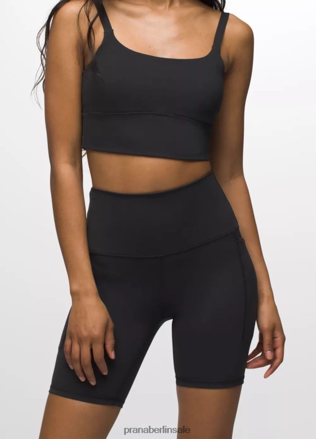 prAna Luxara Taschenshorts Schwarz Böden Frauen 86B4N6445