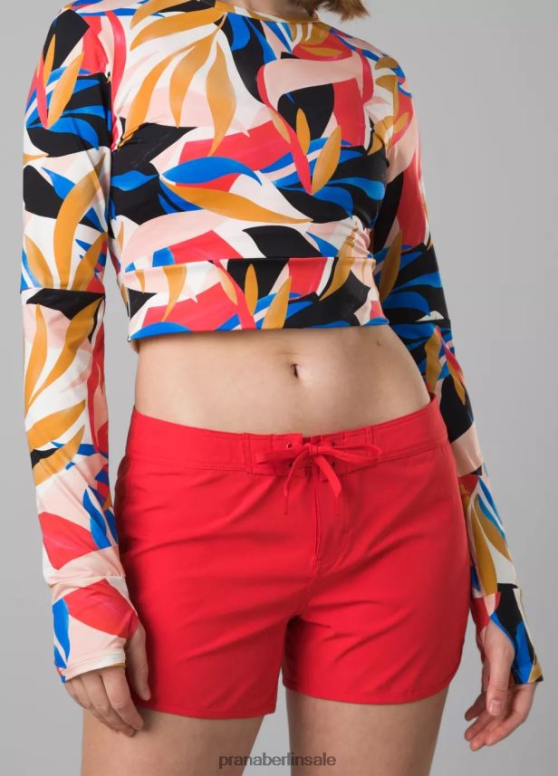 prAna Schaffie kurz karminrot Böden Frauen 86B4N6500