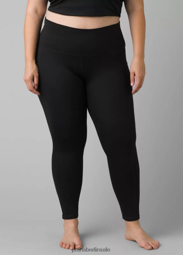 prAna Becksa 7/8-Leggings Plus tiefes Schwarz Böden Frauen 86B4N6531