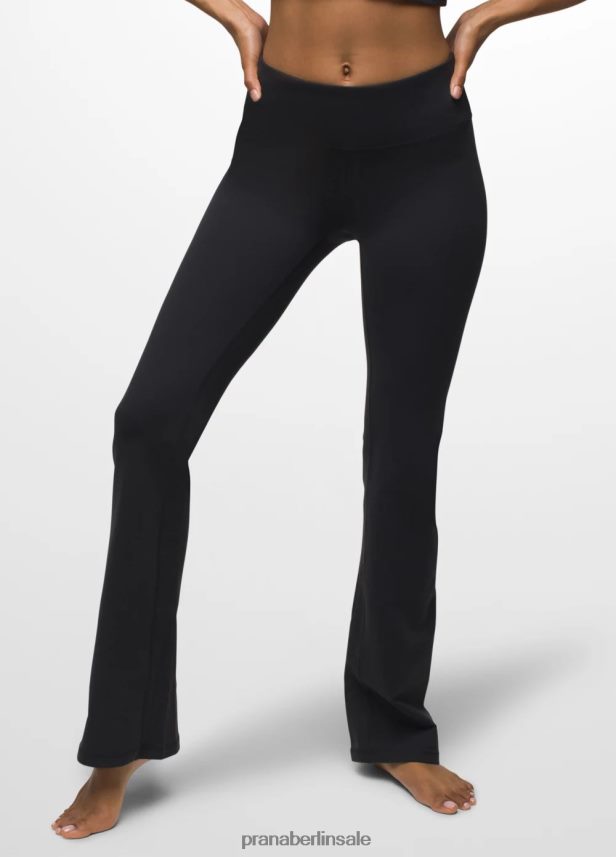 prAna Chakara Bootcut-Hose Schwarz Böden Frauen 86B4N6325