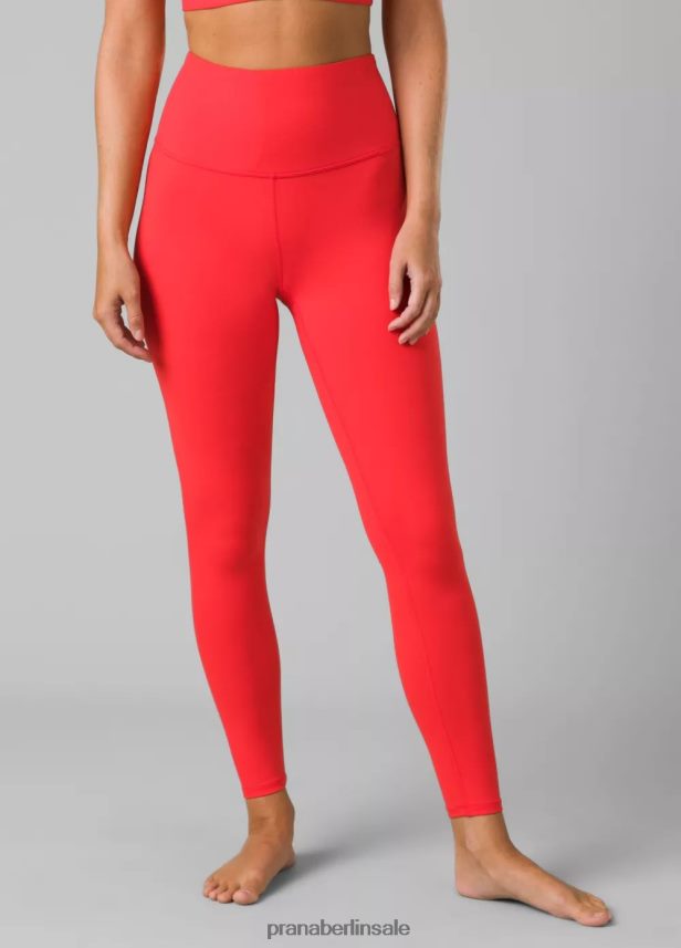 prAna Layna 7/8-Leggings karminrot Böden Frauen 86B4N6484