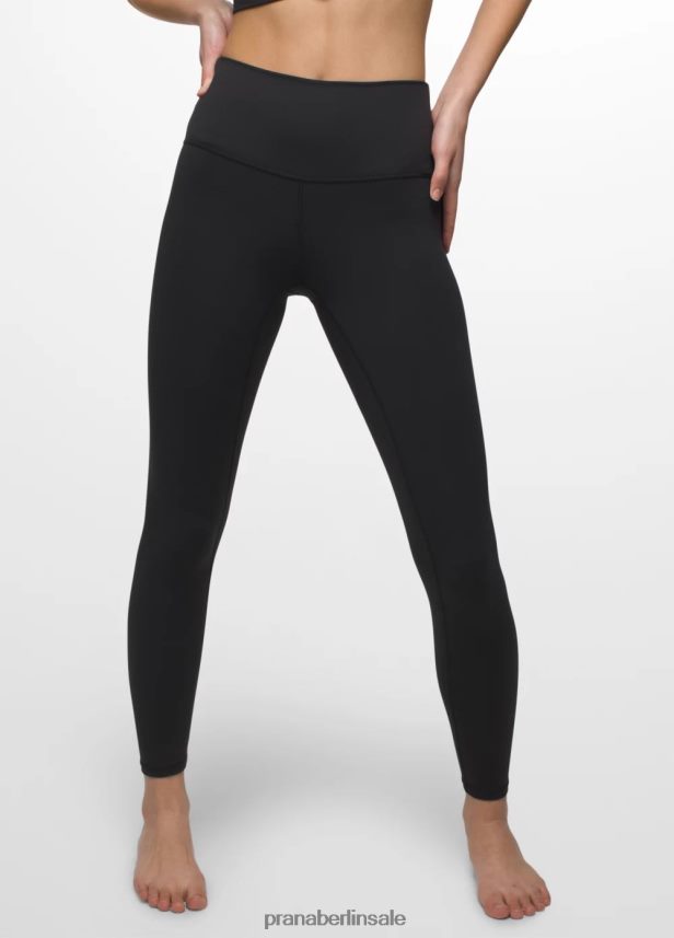 prAna Luxara 7/8-Leggings Schwarz Böden Frauen 86B4N6411