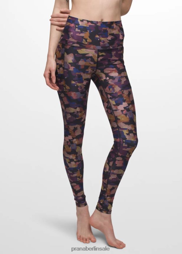 prAna Luxara Impresa Taschen-Leggings Herbstbenommenheit Böden Frauen 86B4N6337