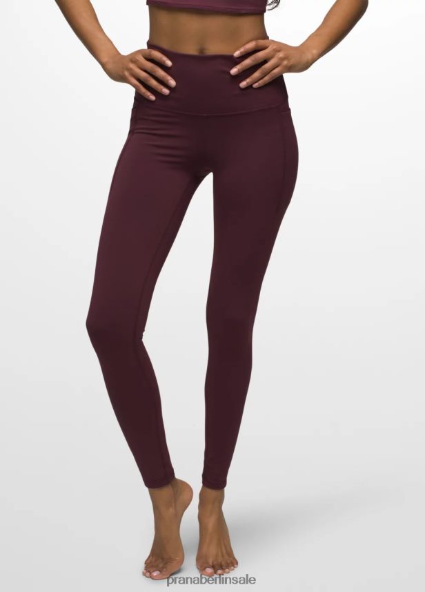 prAna Luxara-Taschen-Leggings Maulbeere Böden Frauen 86B4N6321