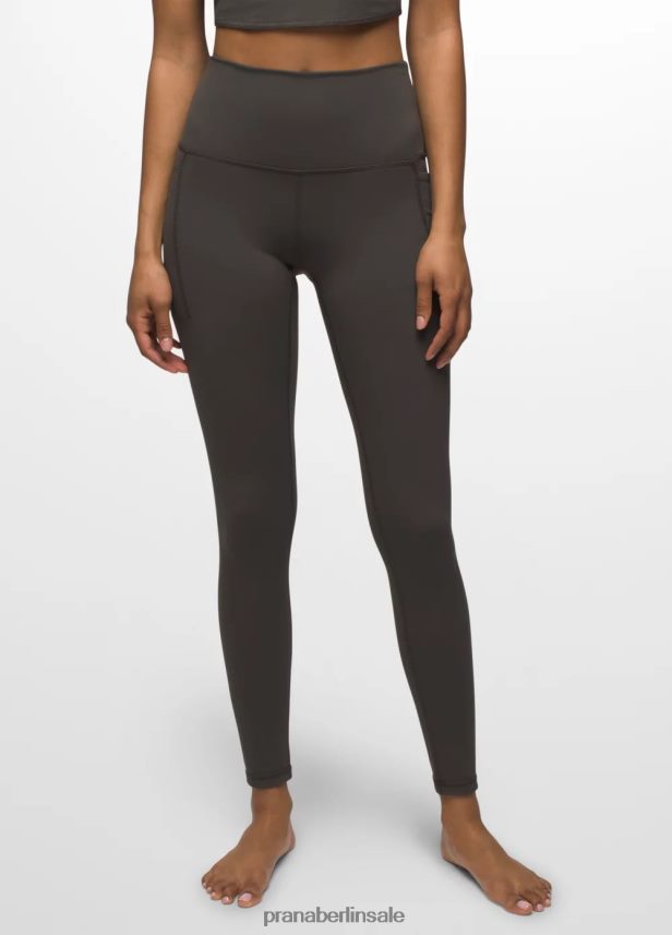 prAna Luxara-Taschen-Leggings dunkles Eisen Böden Frauen 86B4N6323