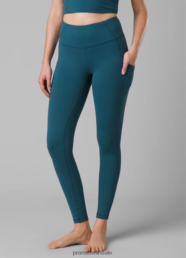 prAna electa legging ii Blauflossenthun Böden Frauen 86B4N6483