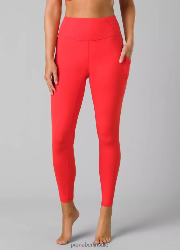 prAna electa legging ii karminrot Böden Frauen 86B4N6482
