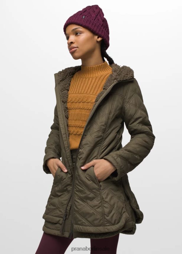 prAna Esla-Mantel Schiefergrün Kleidung Frauen 86B4N6694