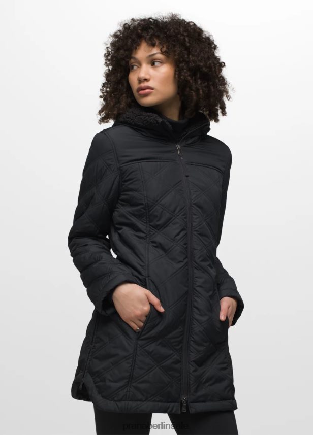 prAna Esla-Mantel Schwarz Kleidung Frauen 86B4N6697