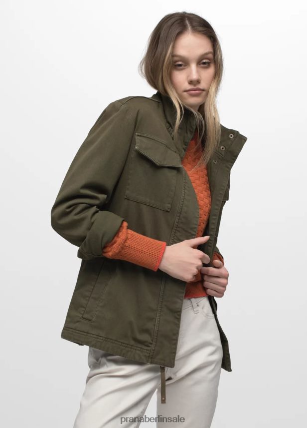 prAna Sancho-Jacke Ladung grün Kleidung Frauen 86B4N6682