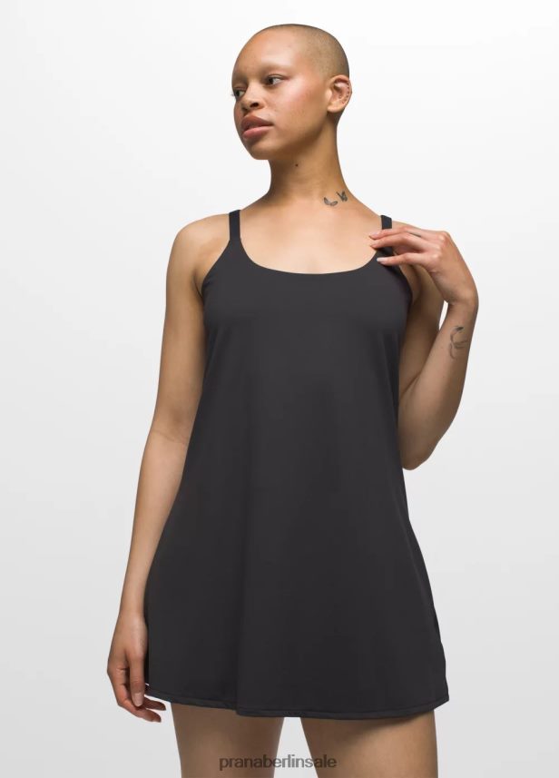 prAna Luxara-Kleid Schwarz Kleidung Frauen 86B4N6551