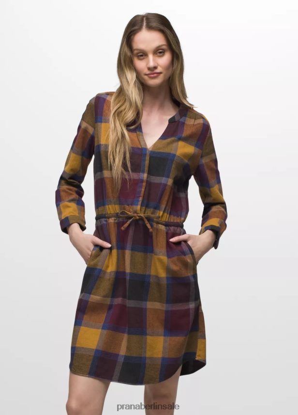 prAna Schleife zum Pines-Kleid Maulbeere Kleidung Frauen 86B4N6543