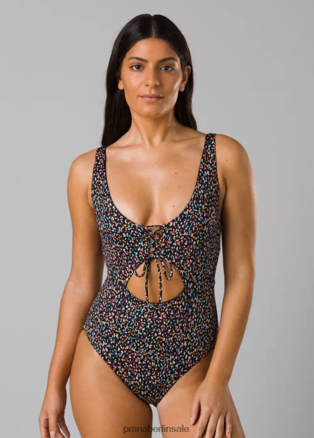 prAna Ruby Beach einteilig jede Menge Punkte schwimmen Frauen 86B4N6621