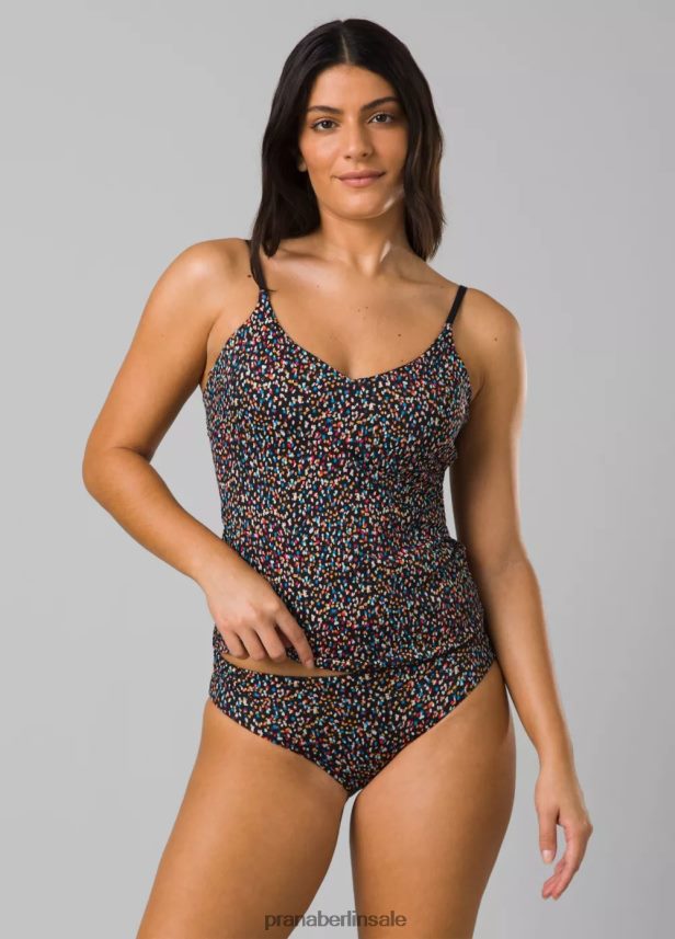 prAna Jess reversibles Tankini-Oberteil jede Menge Punkte schwimmen Frauen 86B4N6605