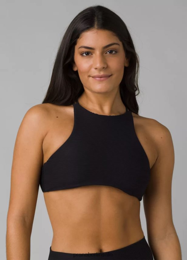 prAna Onyx-Erkeroberteil – Ottomane Schwarz schwimmen Frauen 86B4N6641