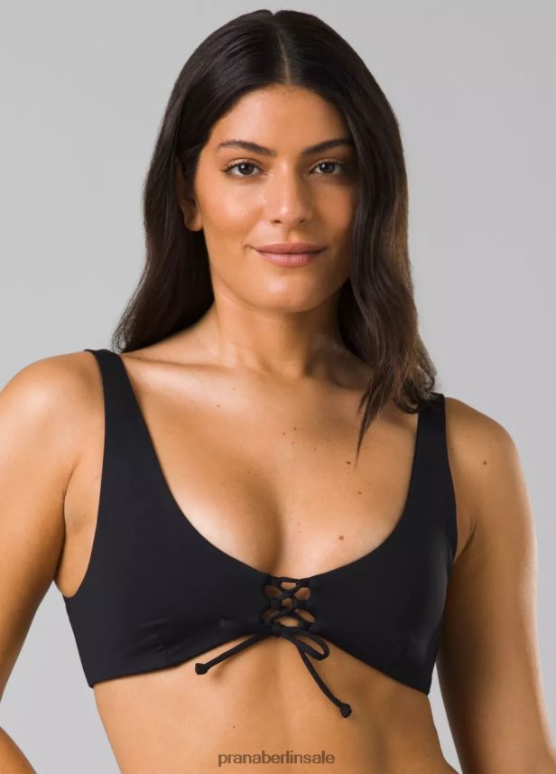 prAna Rubinrotes Strandtop Schwarz schwimmen Frauen 86B4N6616
