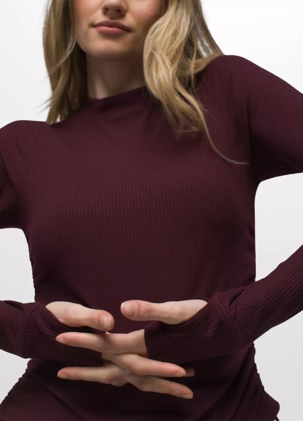 prAna Blazing Star Langarm Maulbeere Kleidung Frauen 86B4N640