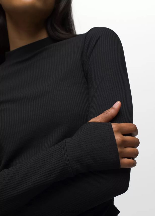 prAna Blazing Star Langarm Schwarz Kleidung Frauen 86B4N641