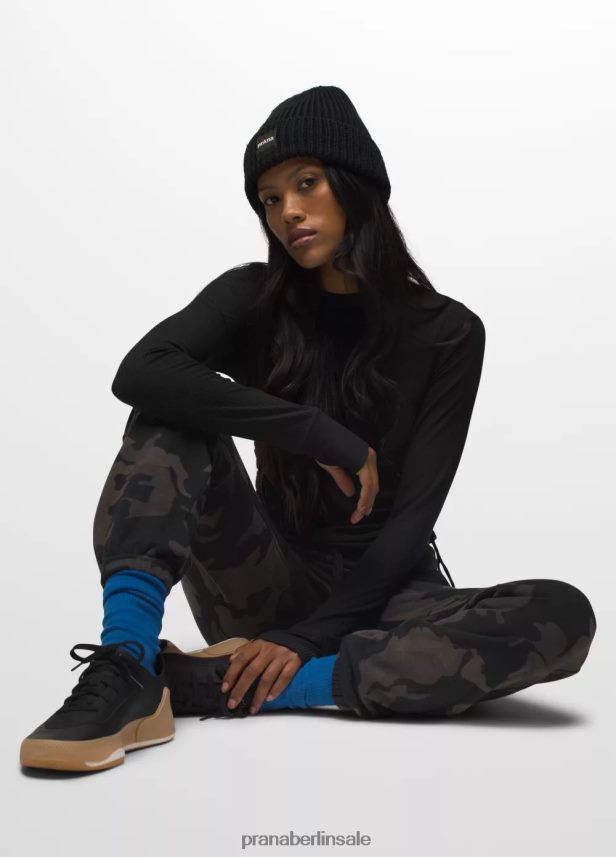 prAna Blazing Star Langarm Schwarz Kleidung Frauen 86B4N641