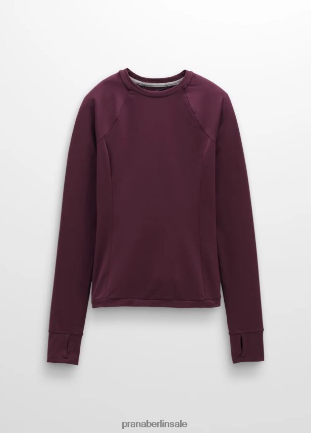 prAna Eisfluss-Rundhalsausschnitt Maulbeere Kleidung Frauen 86B4N691