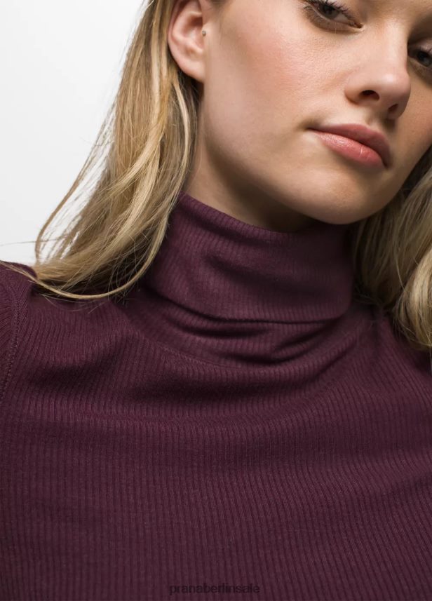 prAna Grundripp-Rollkragenpullover Maulbeerheide Kleidung Frauen 86B4N620
