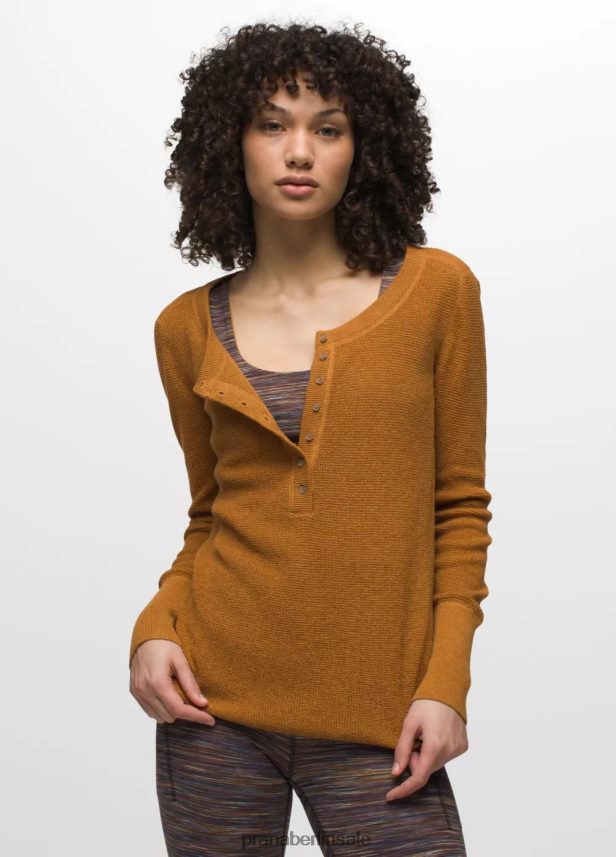 prAna Milani Henley gewürzt Kleidung Frauen 86B4N696