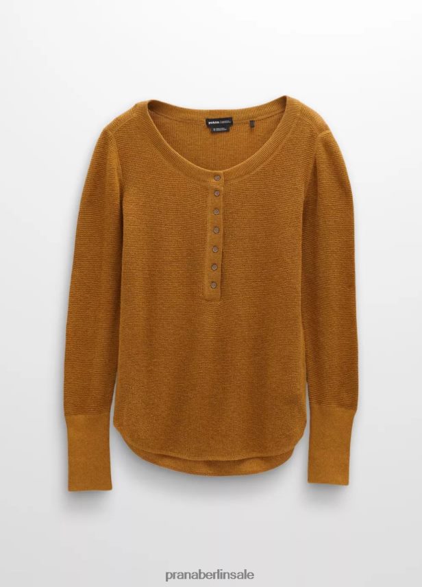 prAna Milani Henley gewürzt Kleidung Frauen 86B4N696