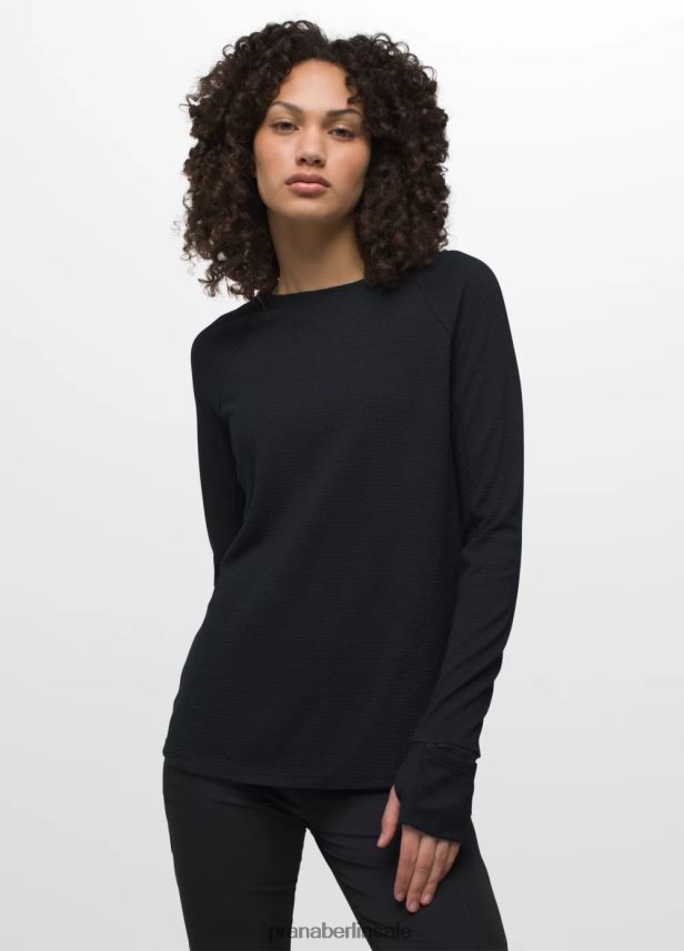 prAna Wensley-Crew Schwarz Kleidung Frauen 86B4N649