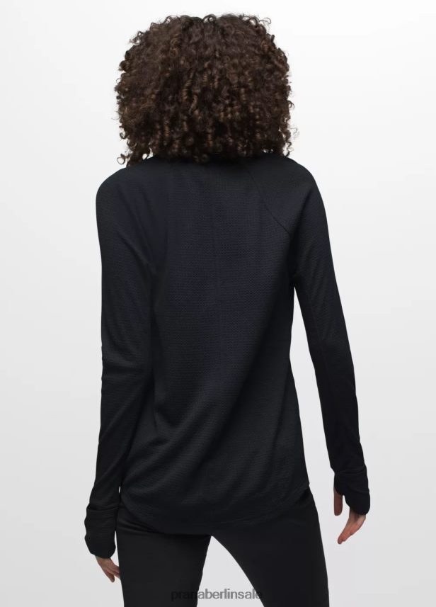 prAna Wensley-Crew Schwarz Kleidung Frauen 86B4N649
