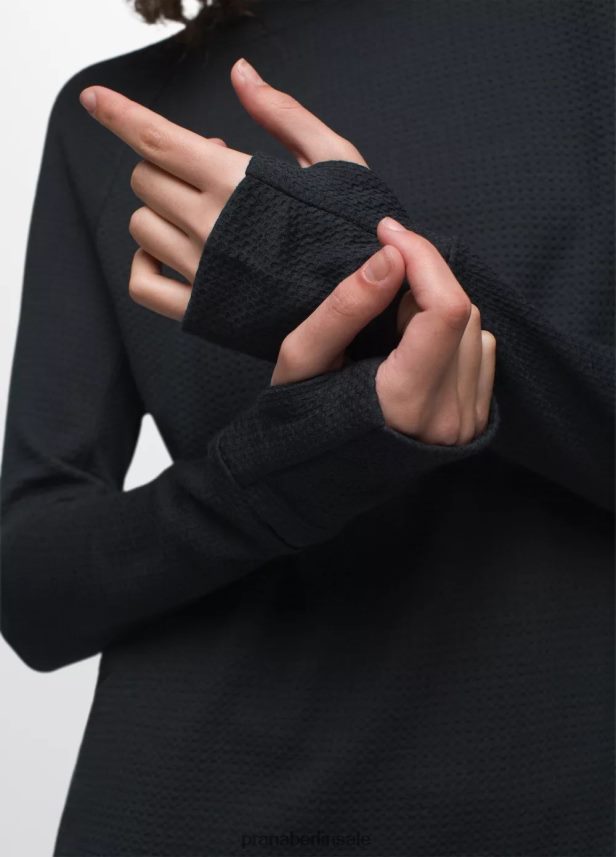 prAna Wensley-Crew Schwarz Kleidung Frauen 86B4N649