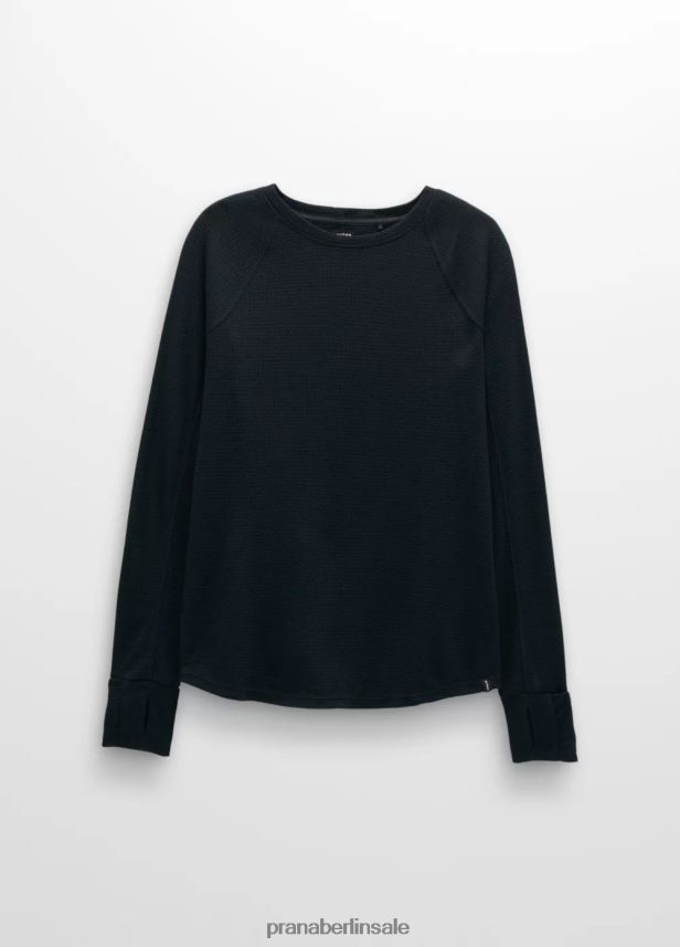 prAna Wensley-Crew Schwarz Kleidung Frauen 86B4N649