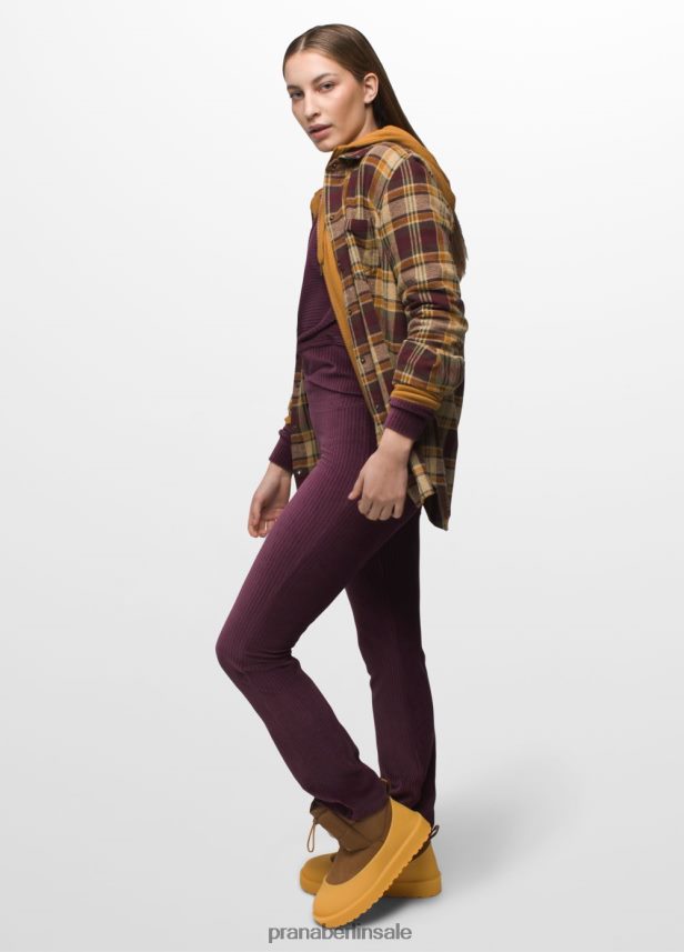 prAna Escambia hält an Maulbeere Kleidung Frauen 86B4N6196