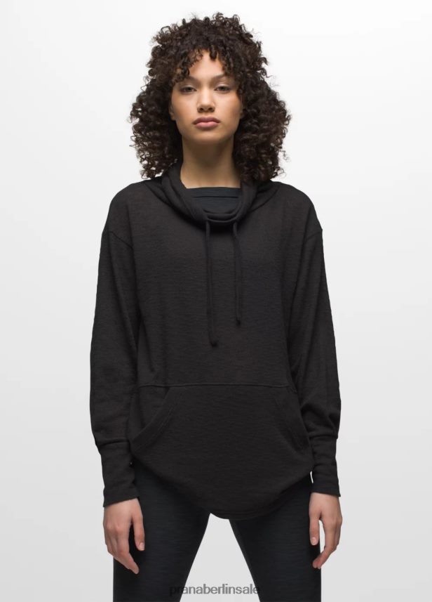 prAna Frieda oben Schwarz Kleidung Frauen 86B4N6202