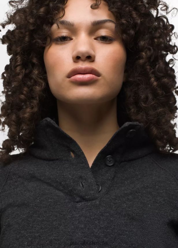 prAna Frozen Falls Pullover Holzkohle Kleidung Frauen 86B4N6153