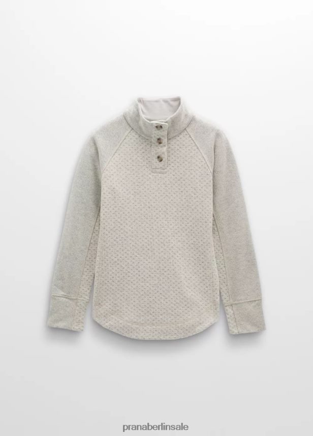 prAna Frozen Falls Pullover kieselgrau Kleidung Frauen 86B4N6150