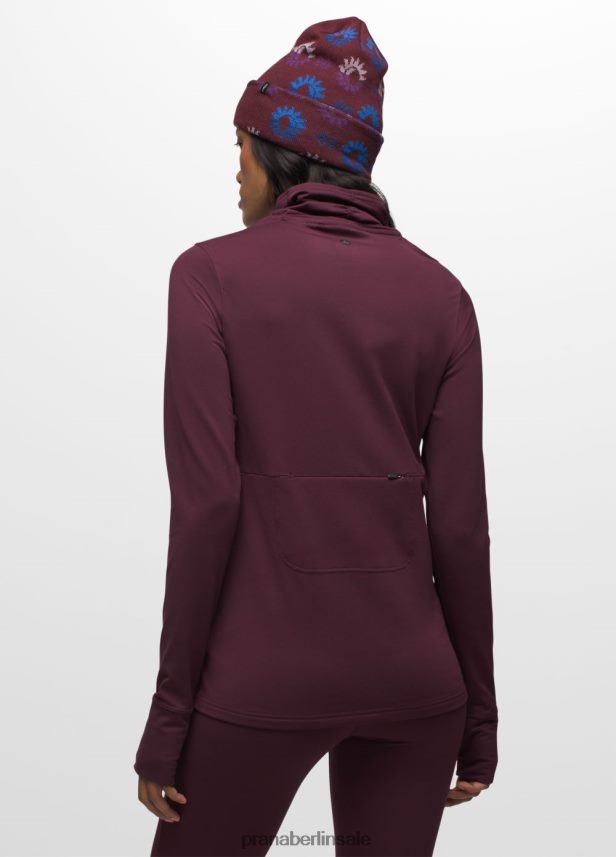 prAna Ice Flow Langarm Maulbeere Kleidung Frauen 86B4N6120