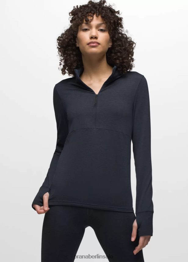 prAna Ice Flow halber Reißverschluss nautisch Kleidung Frauen 86B4N664