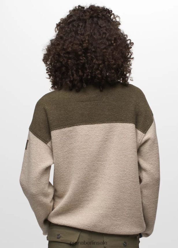 prAna Incrediwool-Crew Leinwandblock Kleidung Frauen 86B4N6129