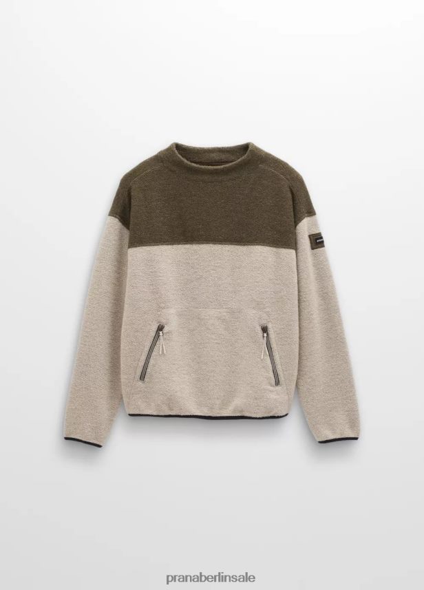 prAna Incrediwool-Crew Leinwandblock Kleidung Frauen 86B4N6129