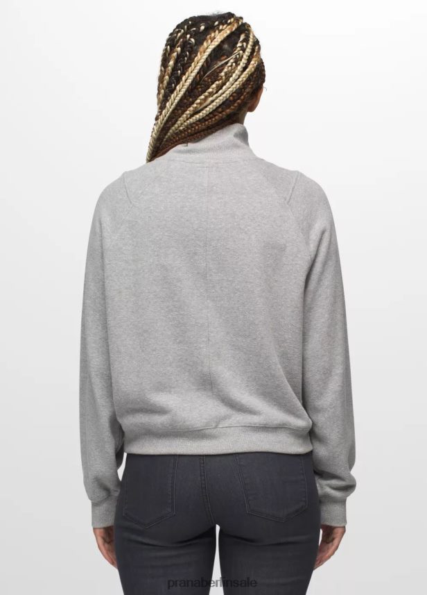 prAna Kuscheliger Pullover grau meliert Kleidung Frauen 86B4N64