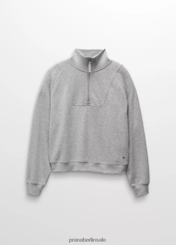 prAna Kuscheliger Pullover grau meliert Kleidung Frauen 86B4N64