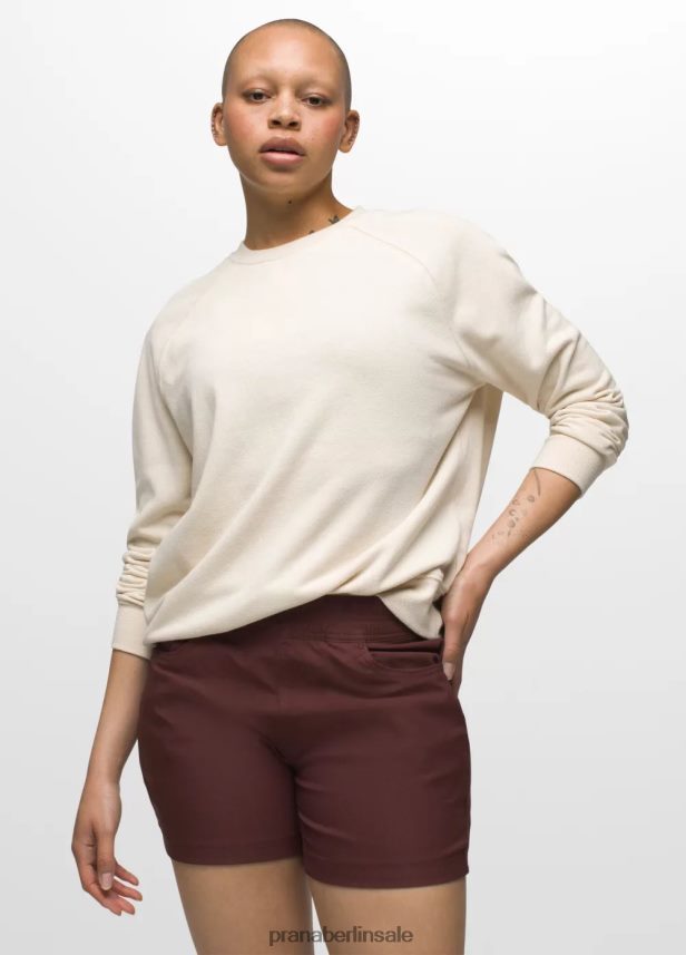 prAna Kuscheliges Sweatshirt Leinwand-Heidekraut Kleidung Frauen 86B4N615