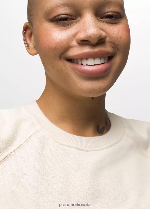 prAna Kuscheliges Sweatshirt Leinwand-Heidekraut Kleidung Frauen 86B4N615